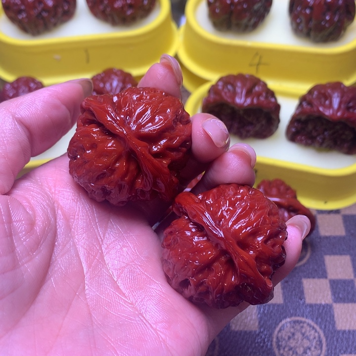 文玩核桃把件宫灯42