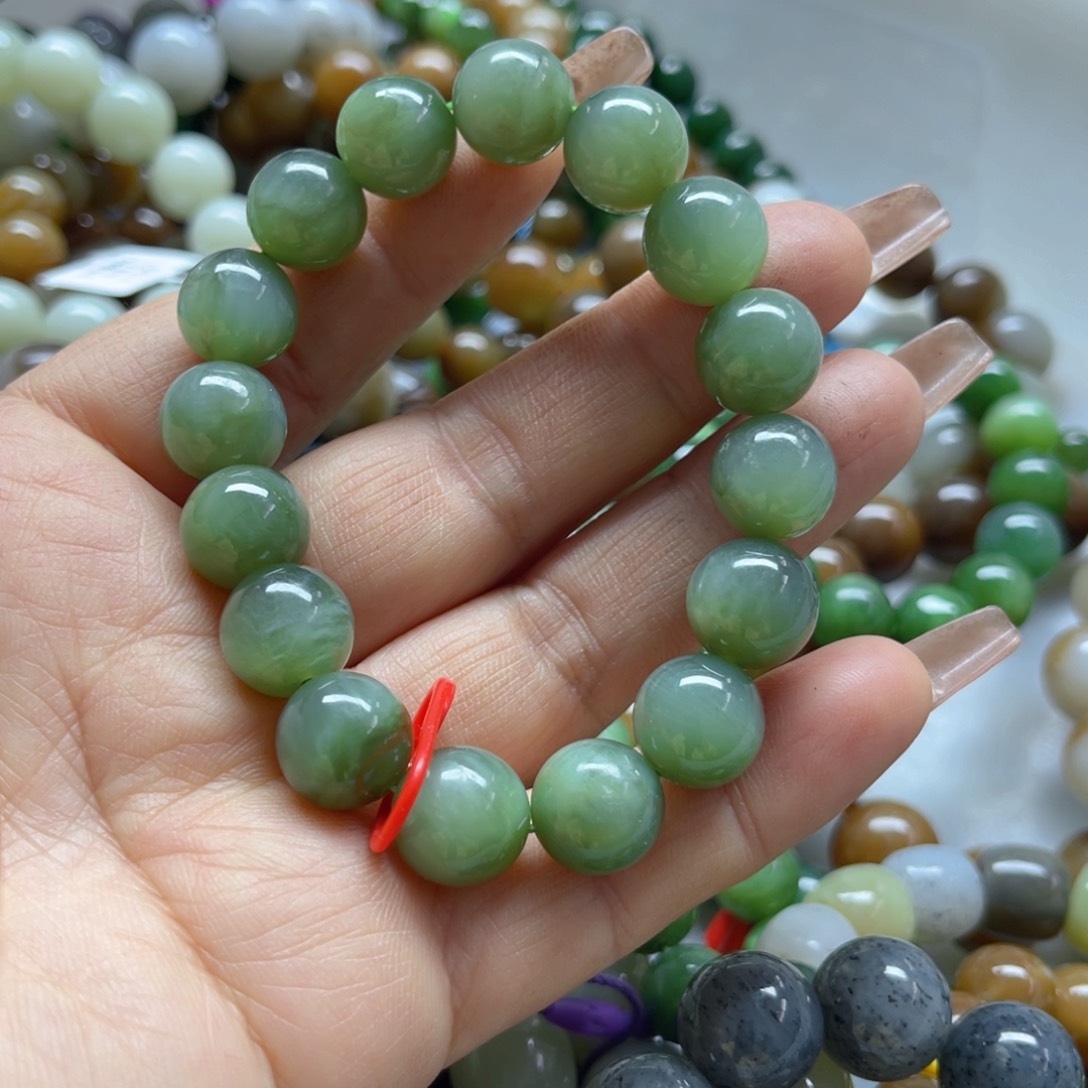 和田玉手链未镶嵌