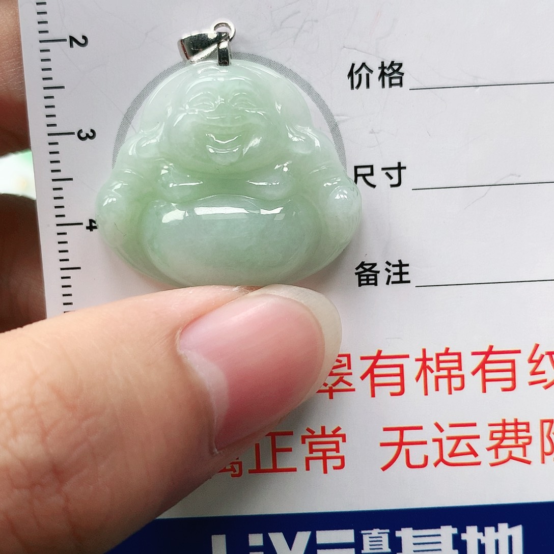 翡翠颈饰银S925镶嵌1111111111