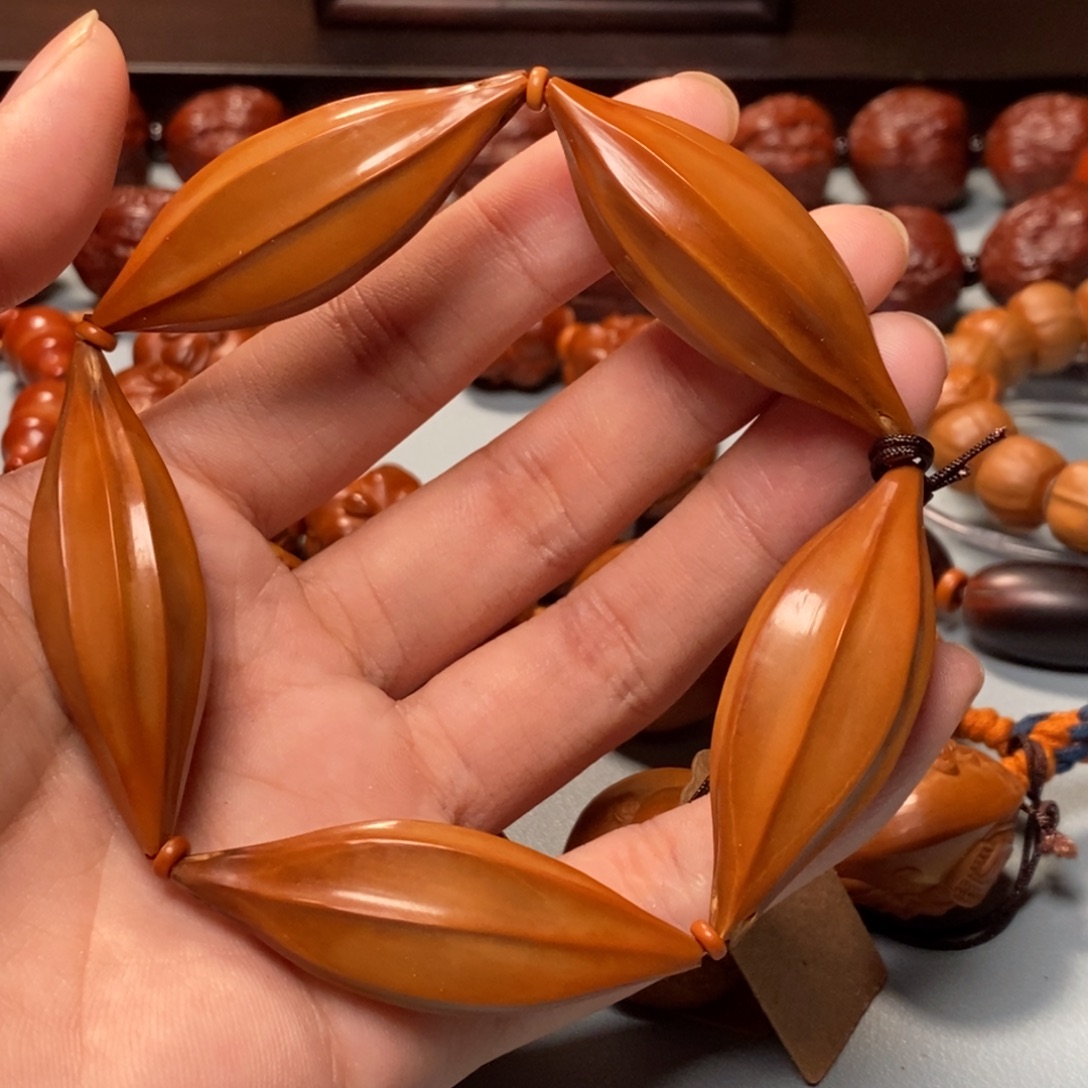 橄榄核手串/手链多楞1.65