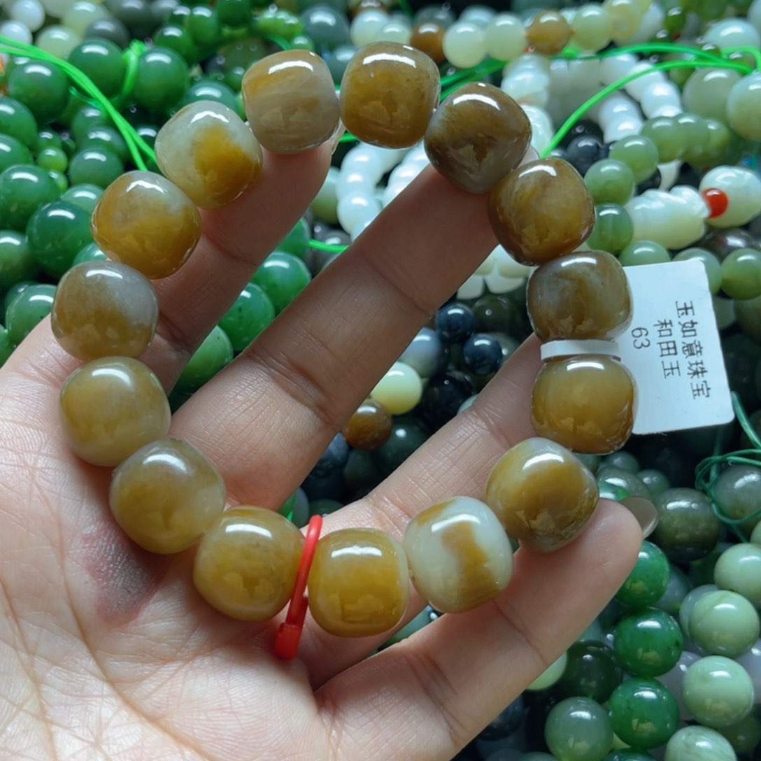 和田玉手链未镶嵌