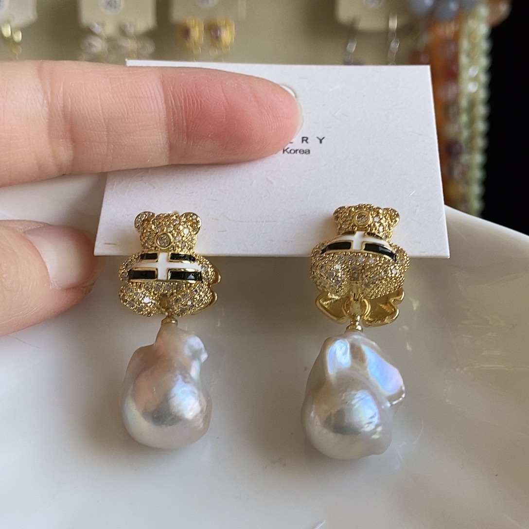 颈饰淡水珍珠合金特价耳饰4555