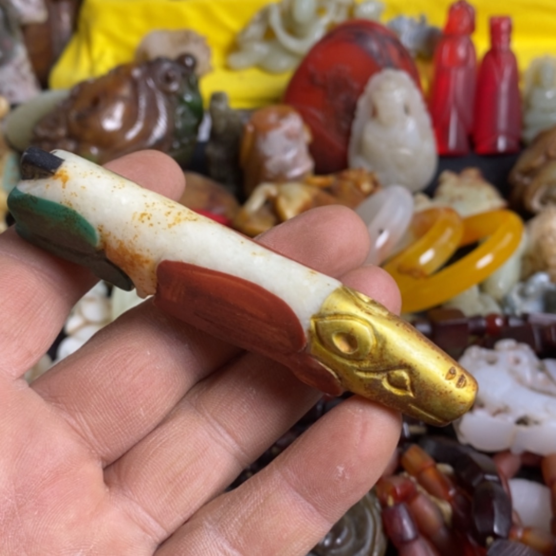 【闪购商品】和田玉（糖玉）颈饰未镶嵌