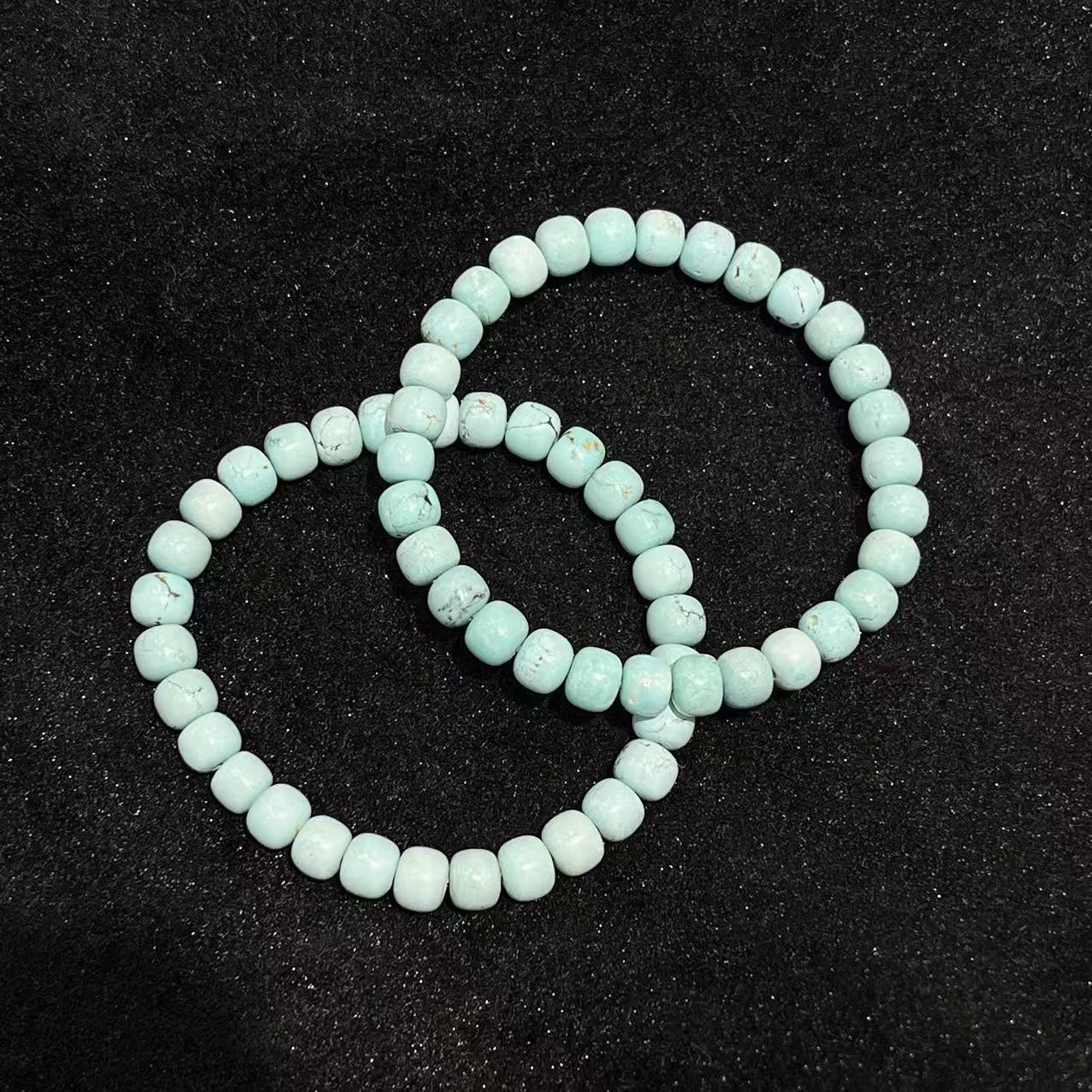 【铭记珠宝】绿松手串16-DM225H276【多样性发一件】