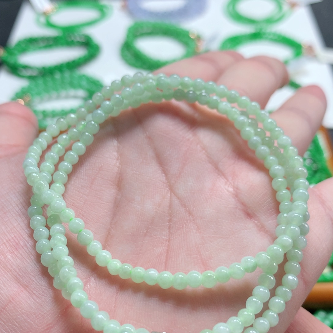 翡翠未镶嵌手链翡翠