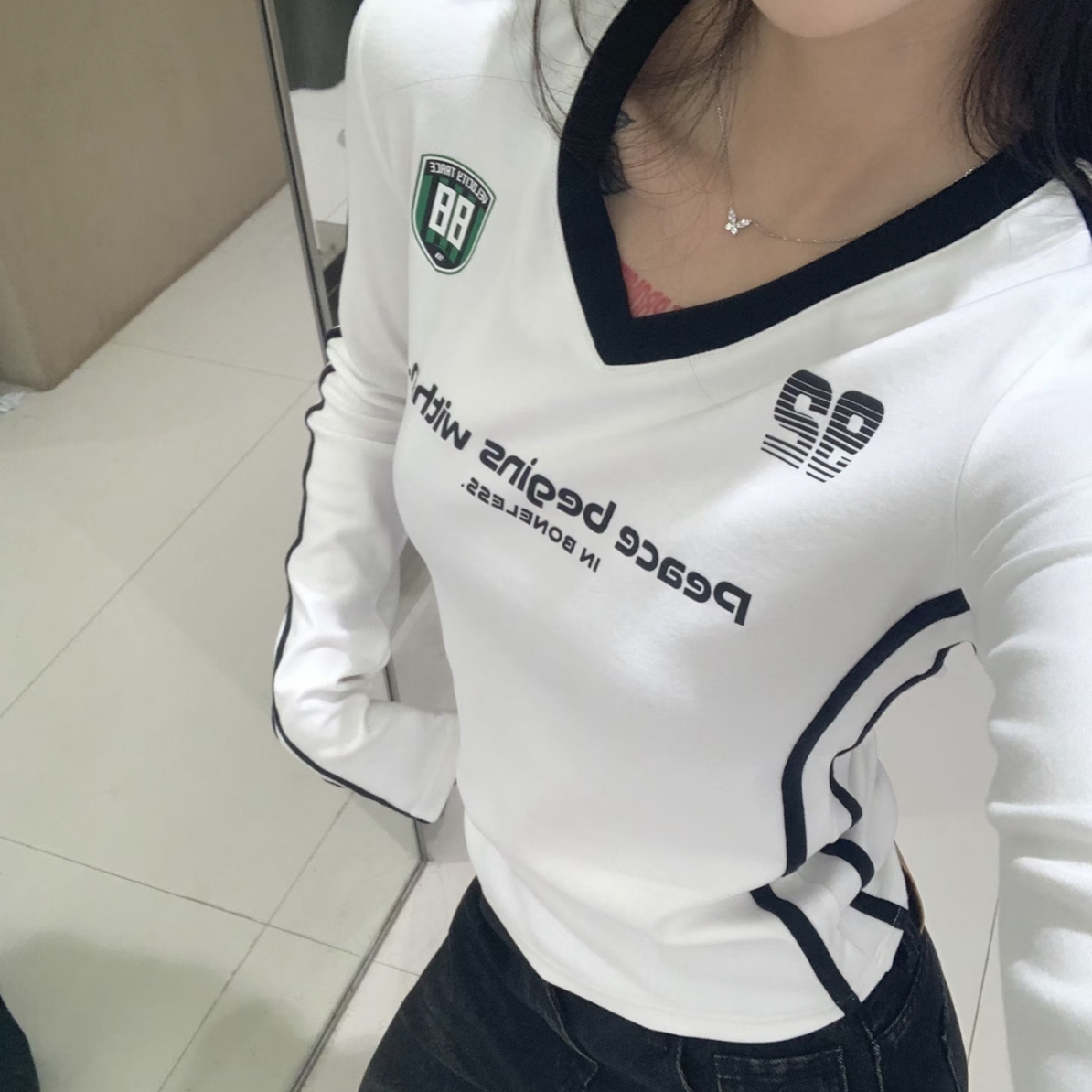 巨好穿！姐妹闭眼入！！长袖打底 女款（微瑕)