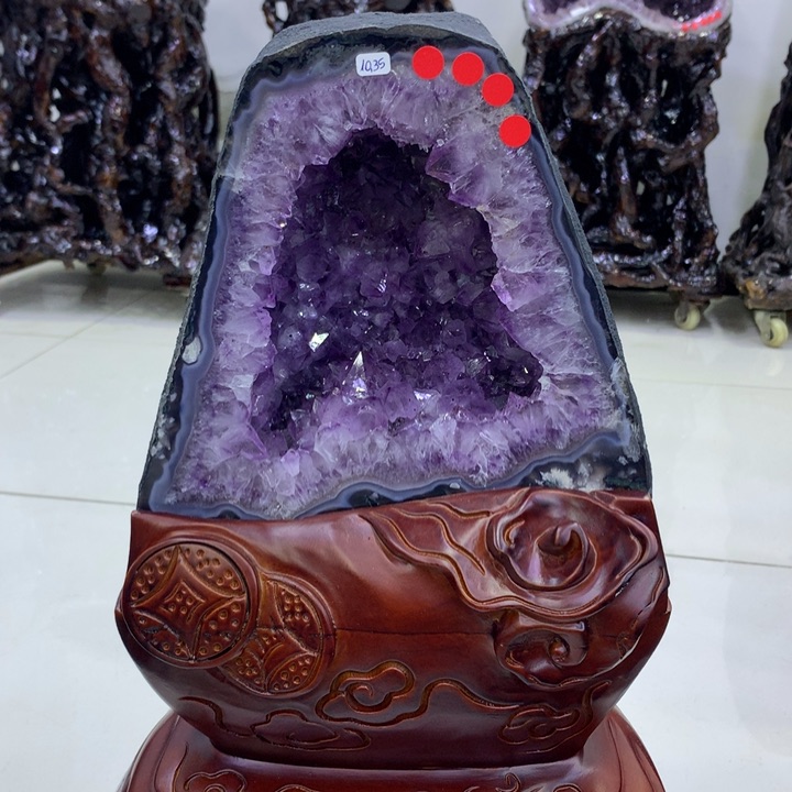 水晶紫水晶未镶嵌