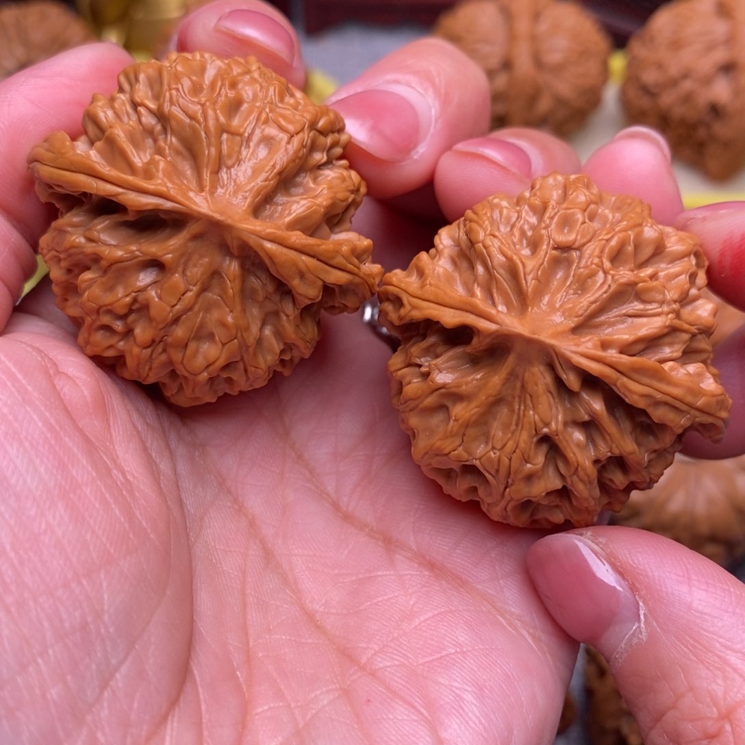 文玩核桃把件毕业肉球苹果全品40尺