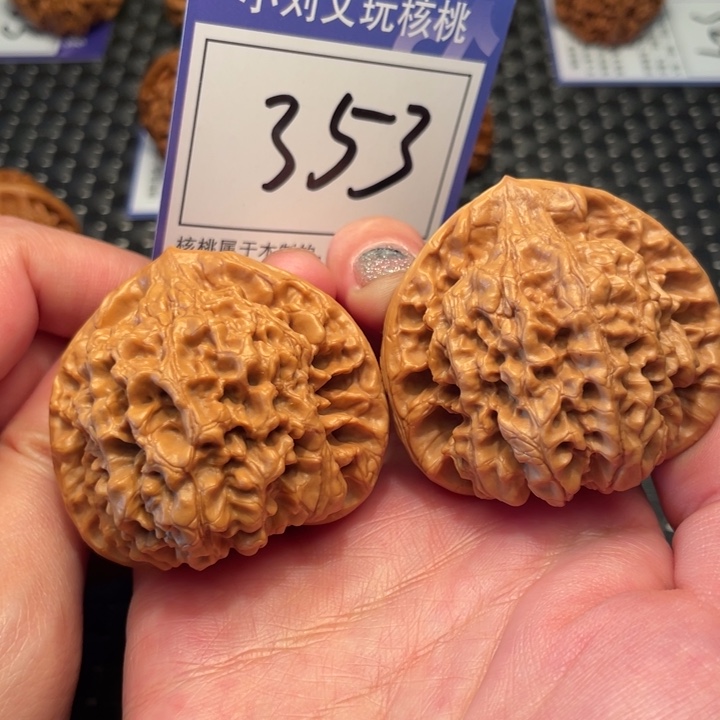 桃核把件49官帽353。。。