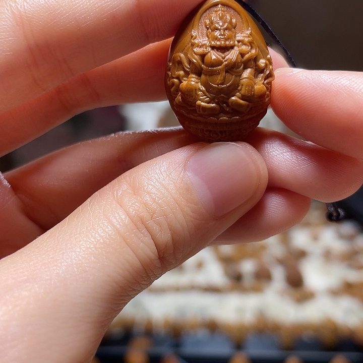 橄榄核手串/手链黄财神