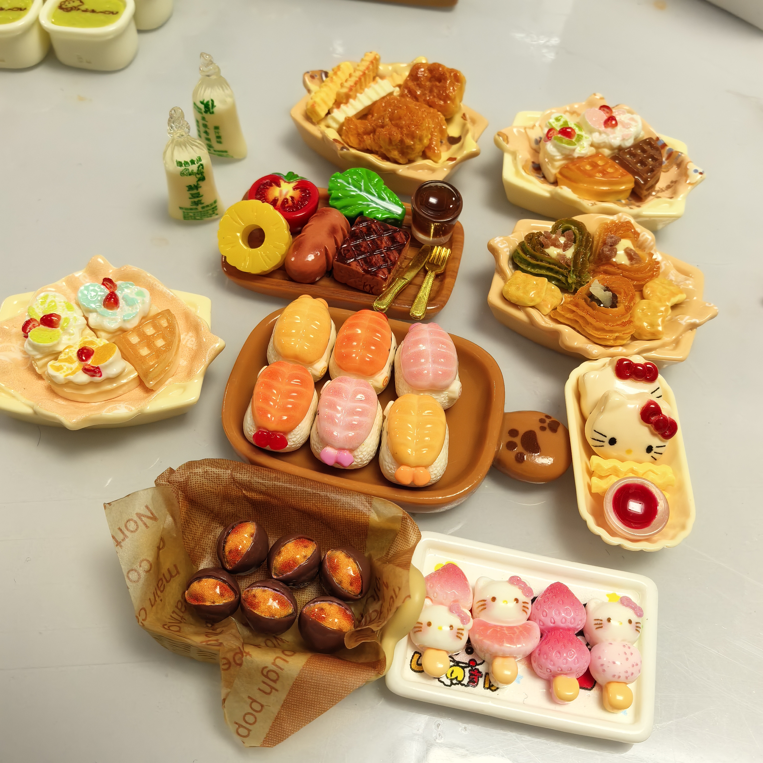 2【直播链接】DIY树脂微缩食玩配件创意