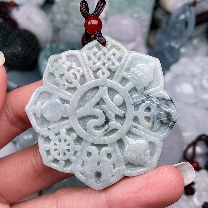 颈饰未镶嵌翡翠翡翠