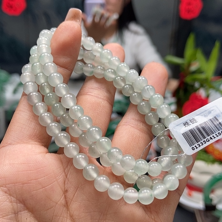 石英质玉手串未镶嵌