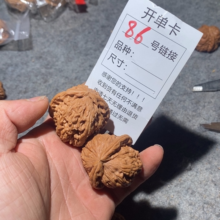 文玩核桃把件86KTV兔兔一下