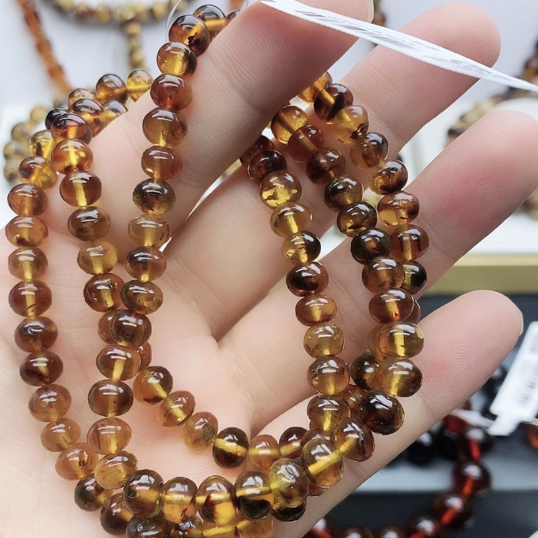 琥珀颈饰未镶嵌琥珀7