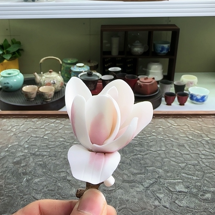 青花瓷器茶具套装旅行必备茶叶罐个人杯玻璃杯