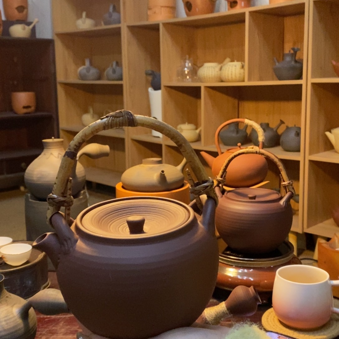 陶隔**茗晓鸣紫提梁800c