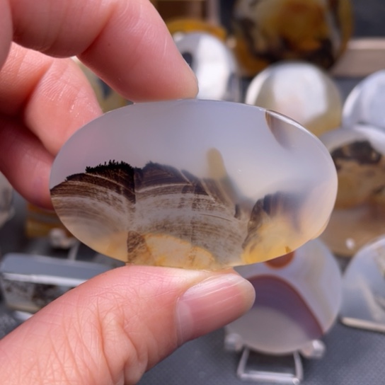 玛瑙/玉髓吊坠(不含链)未镶嵌