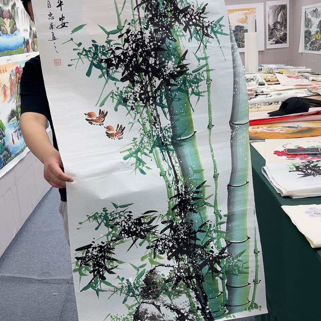 国画宣纸国画纯手绘作品