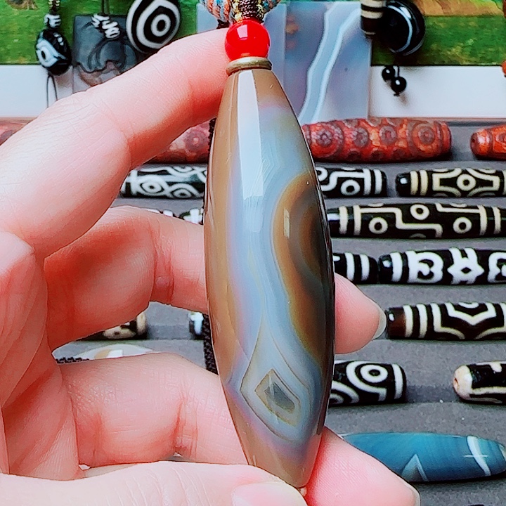 玛瑙/玉髓合金珠宝半成品