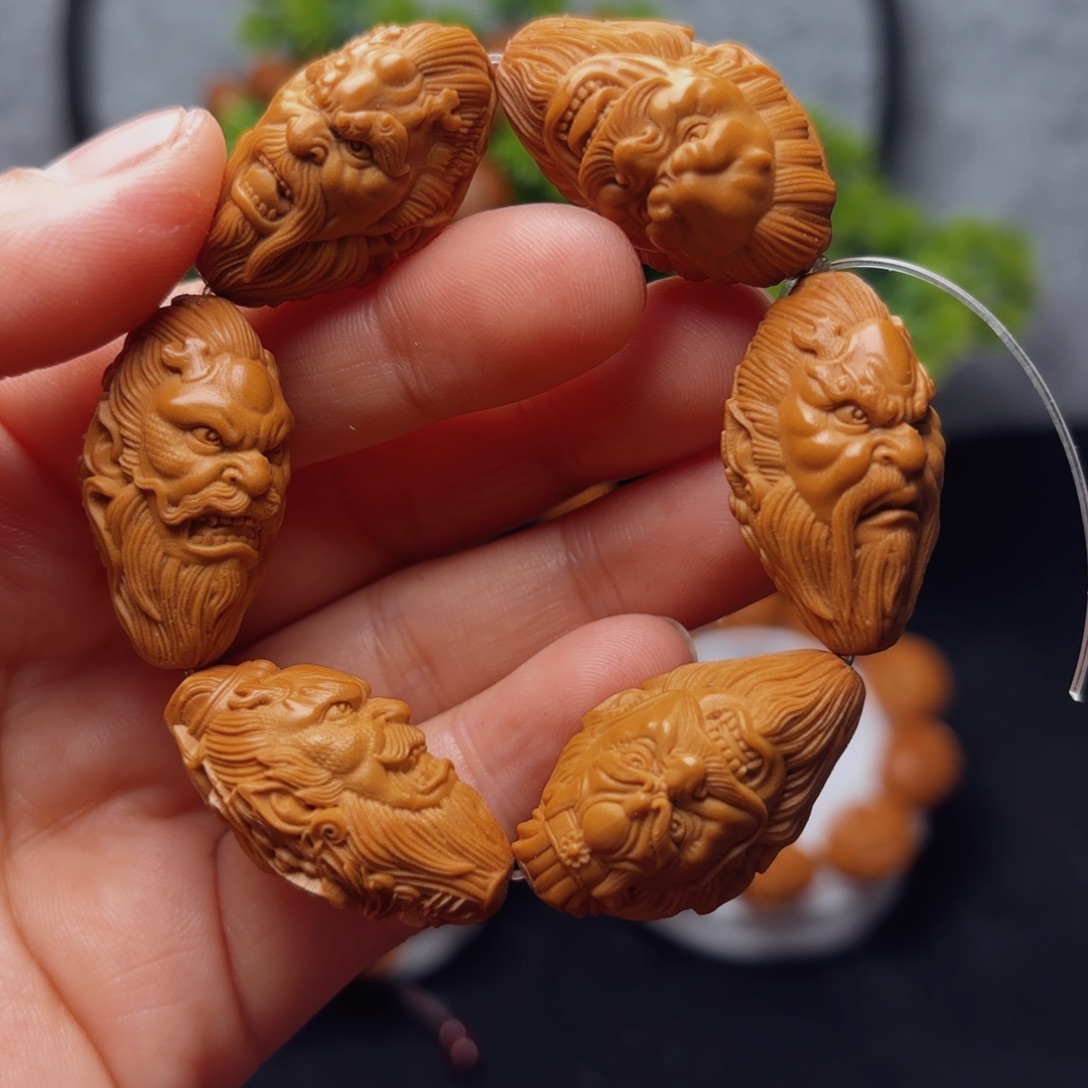 橄榄核手串/手链龙王五爷