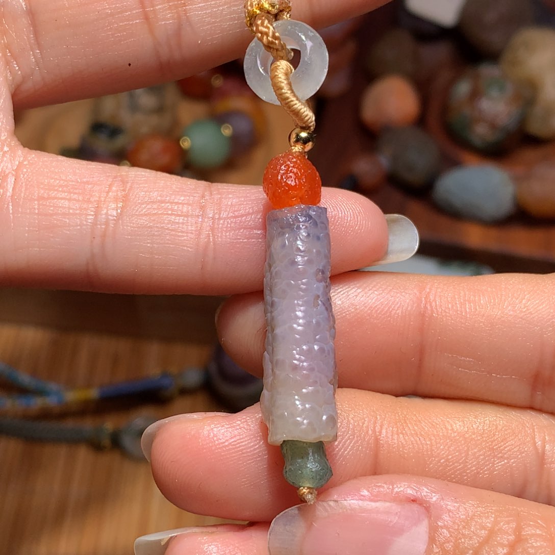 未镶嵌玛瑙/玉髓珠宝半成品