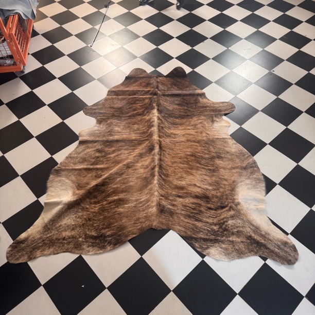 【本尼家】K2024 230*205cm专拍牛皮地毯家用轻奢