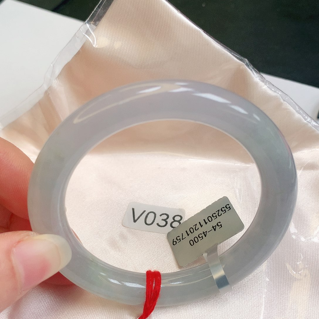 【闪购商品】翡翠手镯未镶嵌@**花缅甸天然a货翡翠