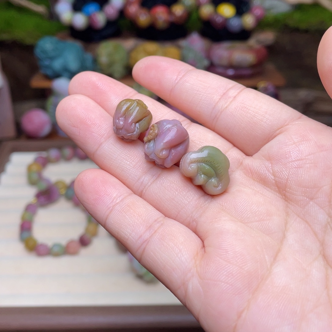 玛瑙/玉髓珠宝半成品未镶嵌盐源玛瑙福利