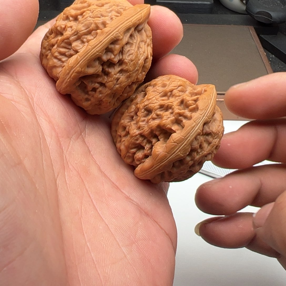 文玩核桃把件金公子42