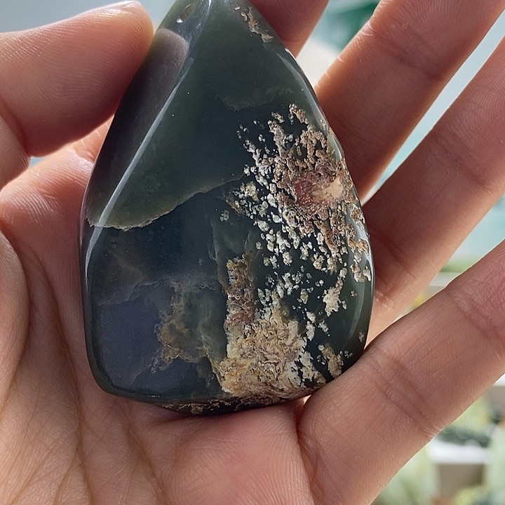 透闪石质玉随切原石把件未镶嵌