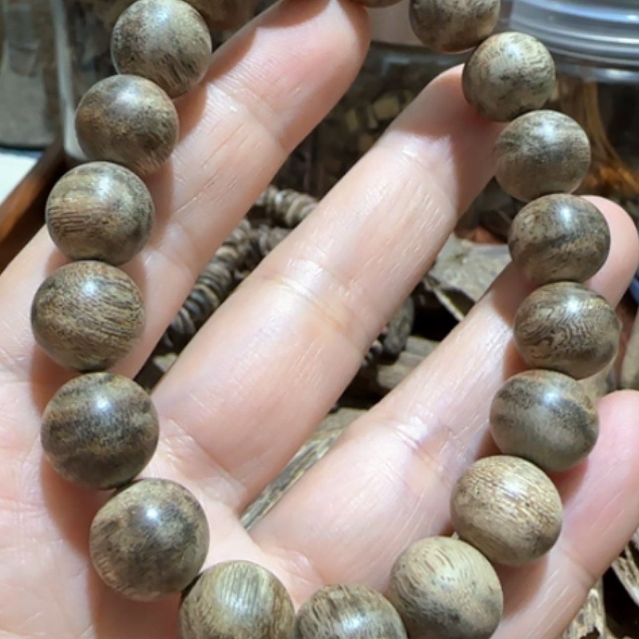 【闪购商品】沉香手串泰国沉香11m手串10克