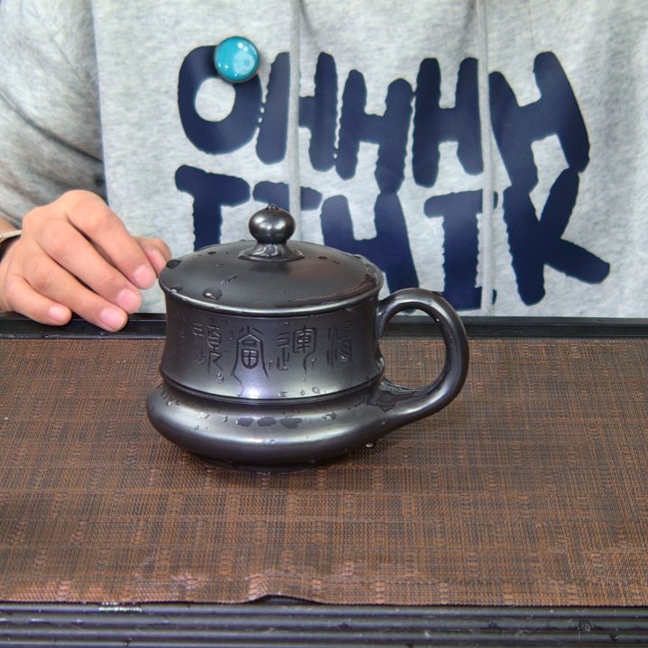 茶杯紫砂高货放漏