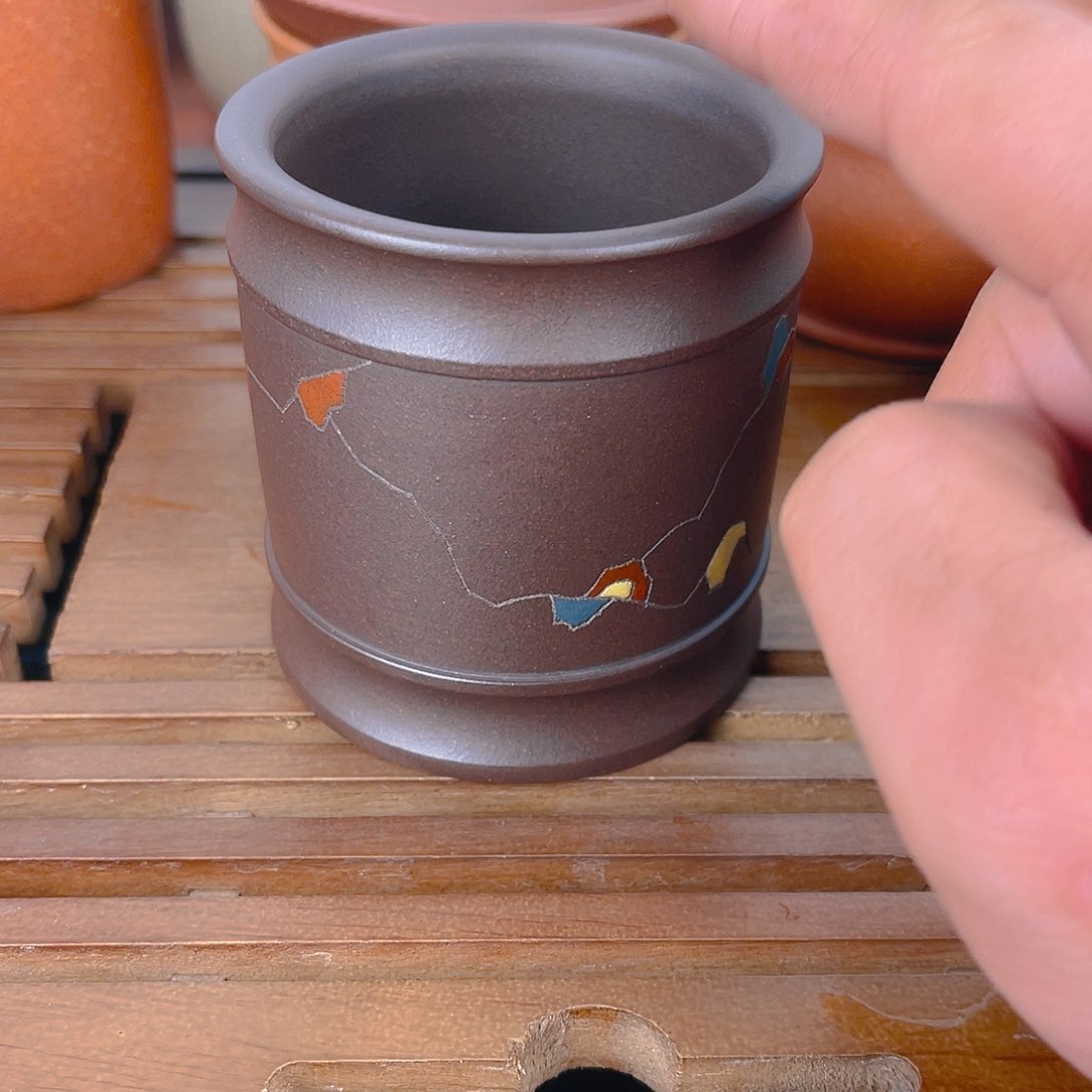 紫砂茶杯紫砂主人杯180cc