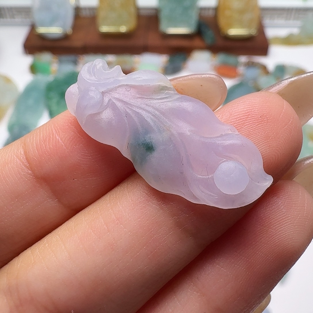 定制翡翠未镶嵌毛货