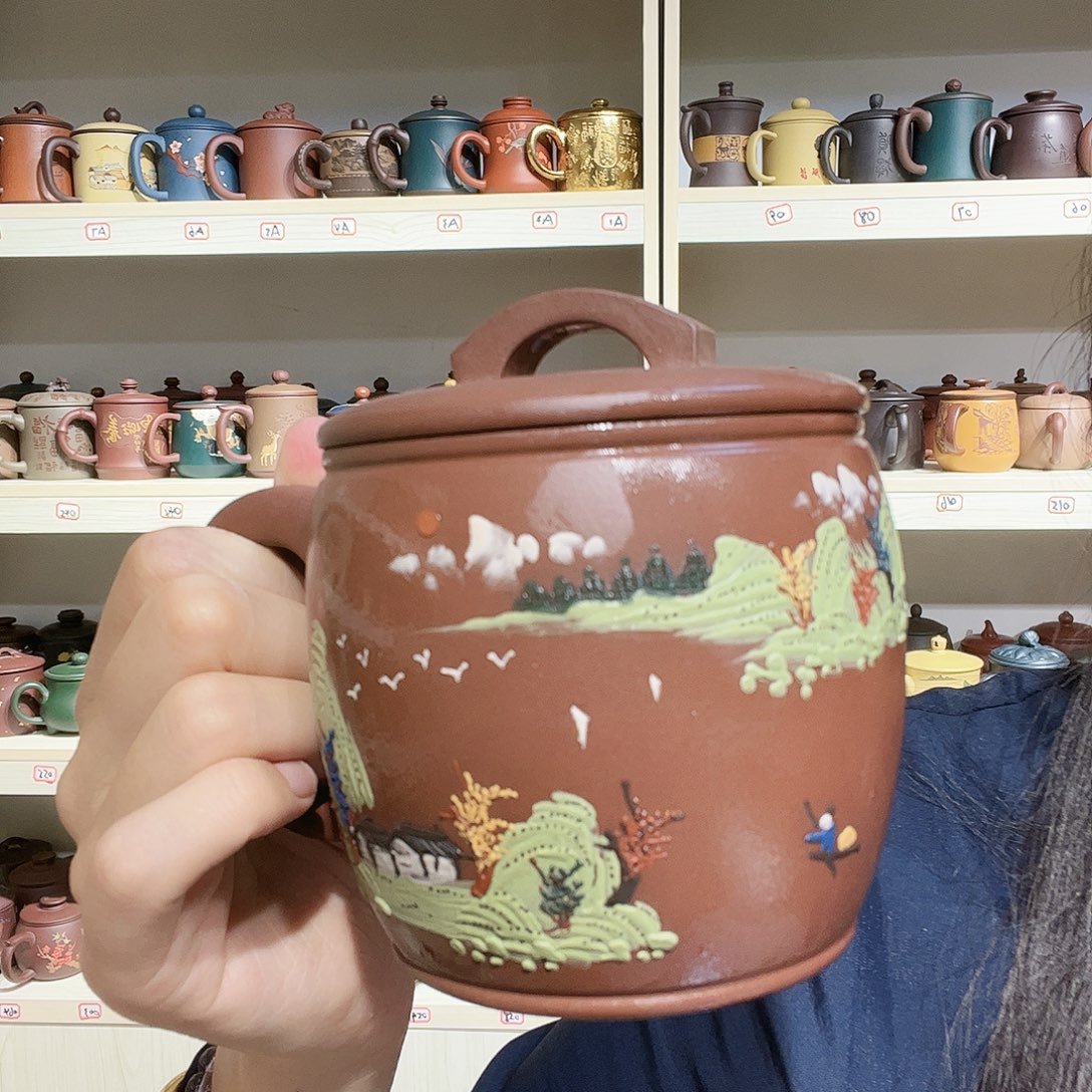 茶杯紫砂手工制作