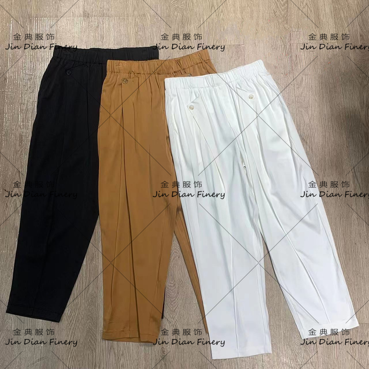 【金典女人服饰】高腰垂感哈伦裤女中年妈妈小众显瘦女裤5105