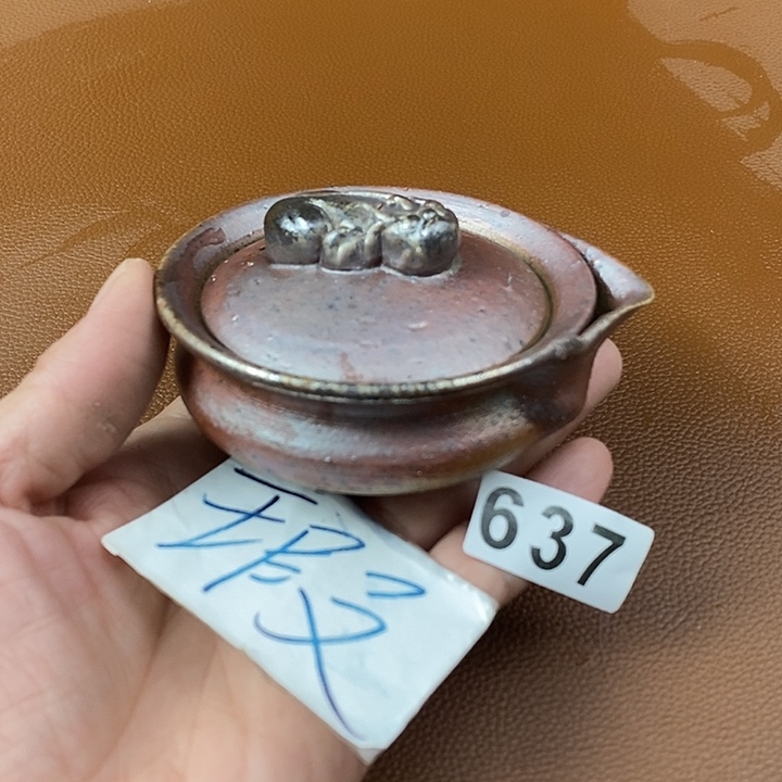 黑***亮手工粗陶、柴烧茶器