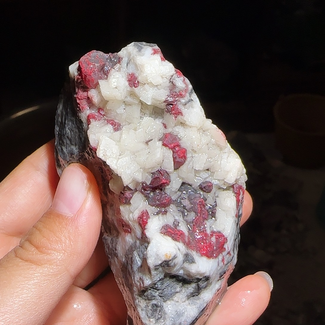 天然辰砂天然朱砂毛料