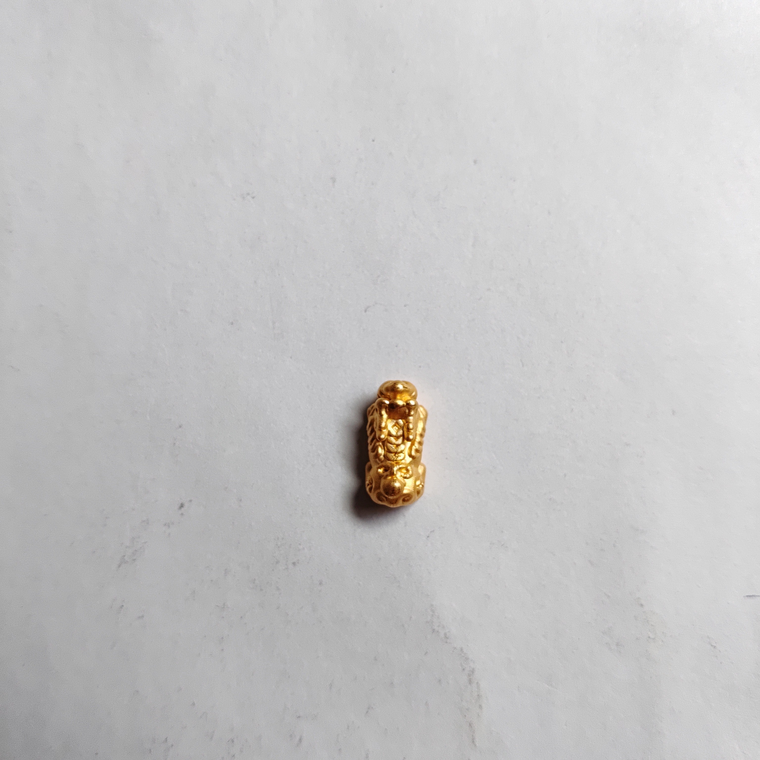 金元宝足金999貔貅珠子首饰