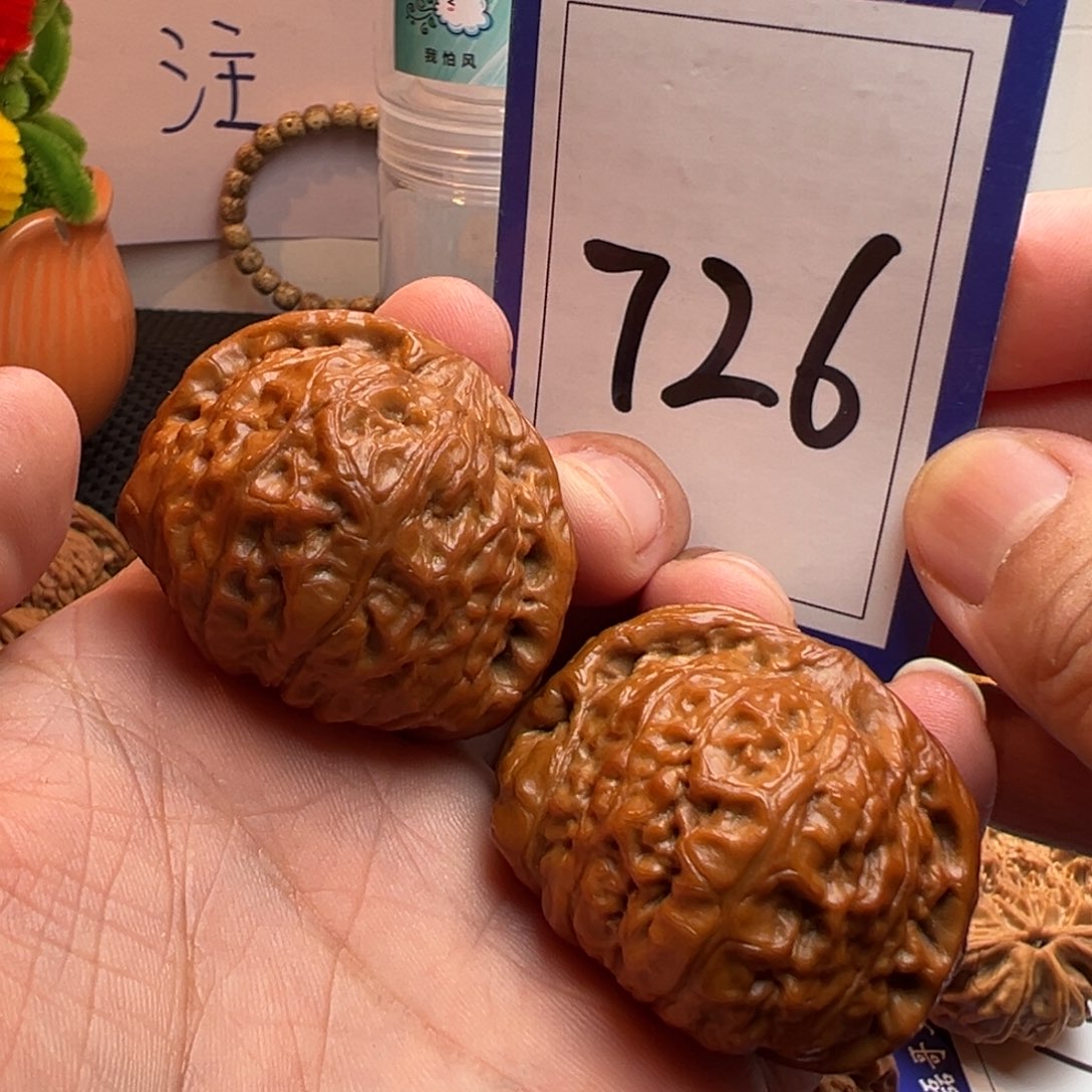 文玩核桃把件全品南爪墩44尺寸726号