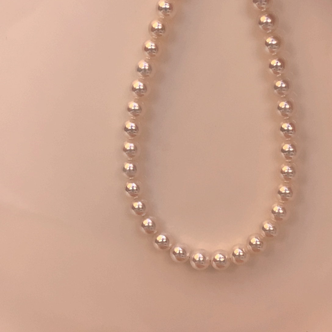 淡水珍珠手链18K金镶嵌妮