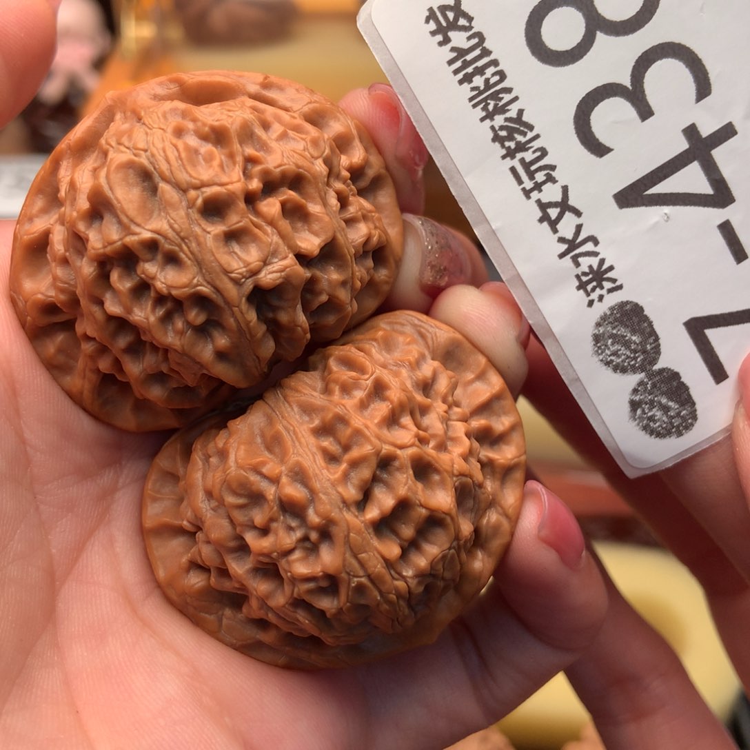 文玩核桃把件43宫灯 