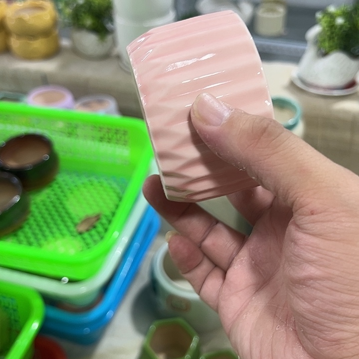 微瑕陶瓷花盆满9.9发