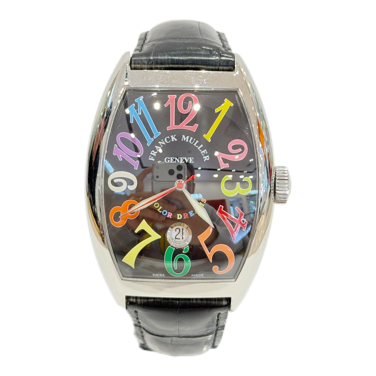 95新 Franck Muller/法兰克穆勒 志杰/8880/自动机械男表/全套