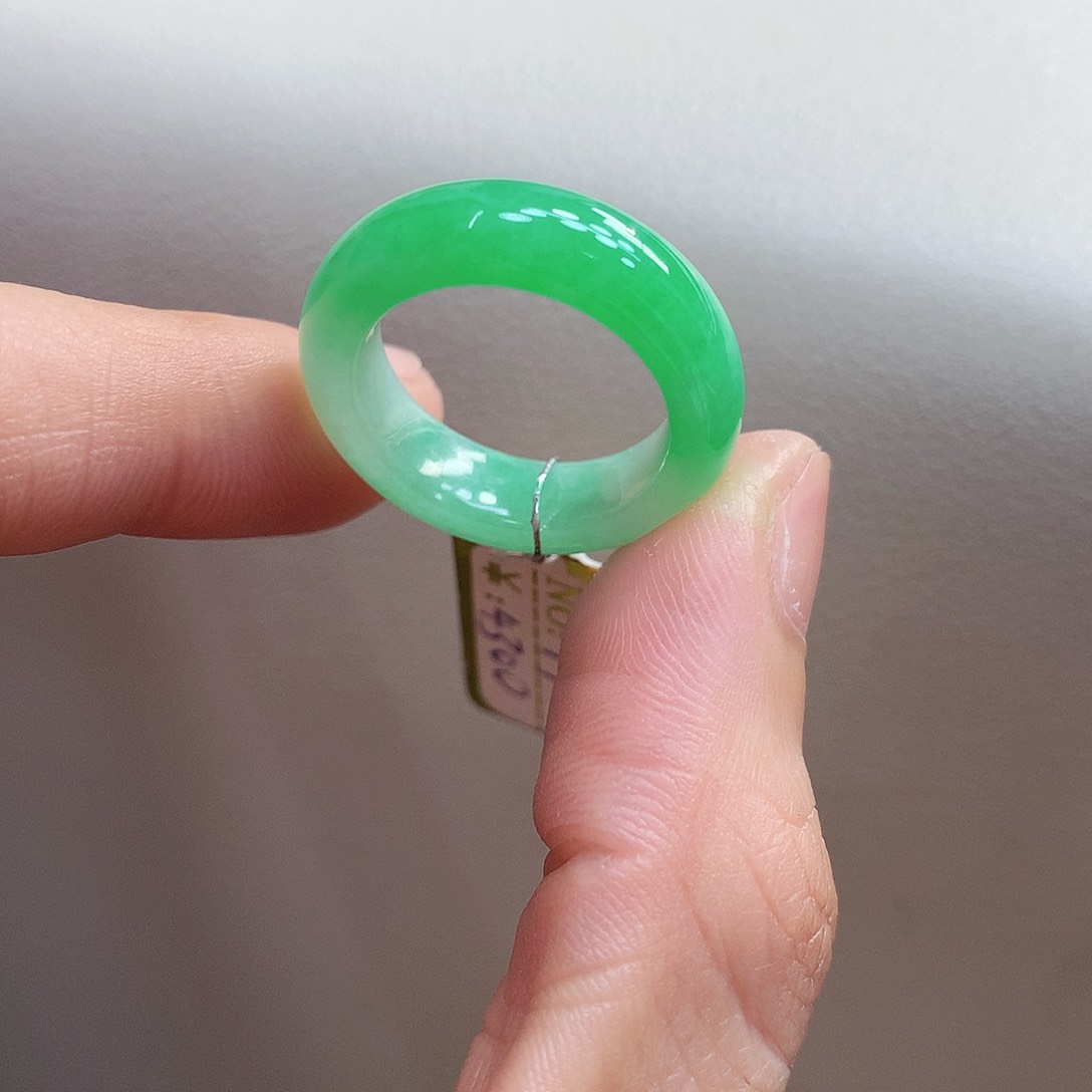 翡翠戒指未镶嵌14号