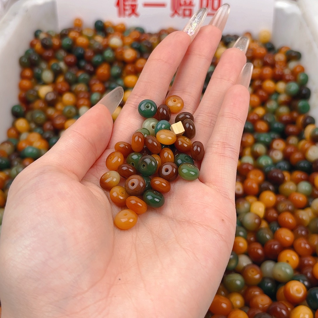 吊坠菩提根/象牙果小敦煌算盘100个