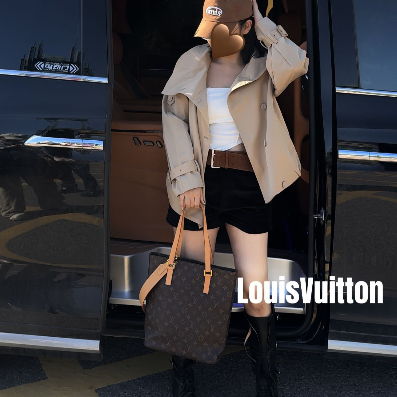 修复品619252/LouisVuitton/路易威登竖版薇薇安包