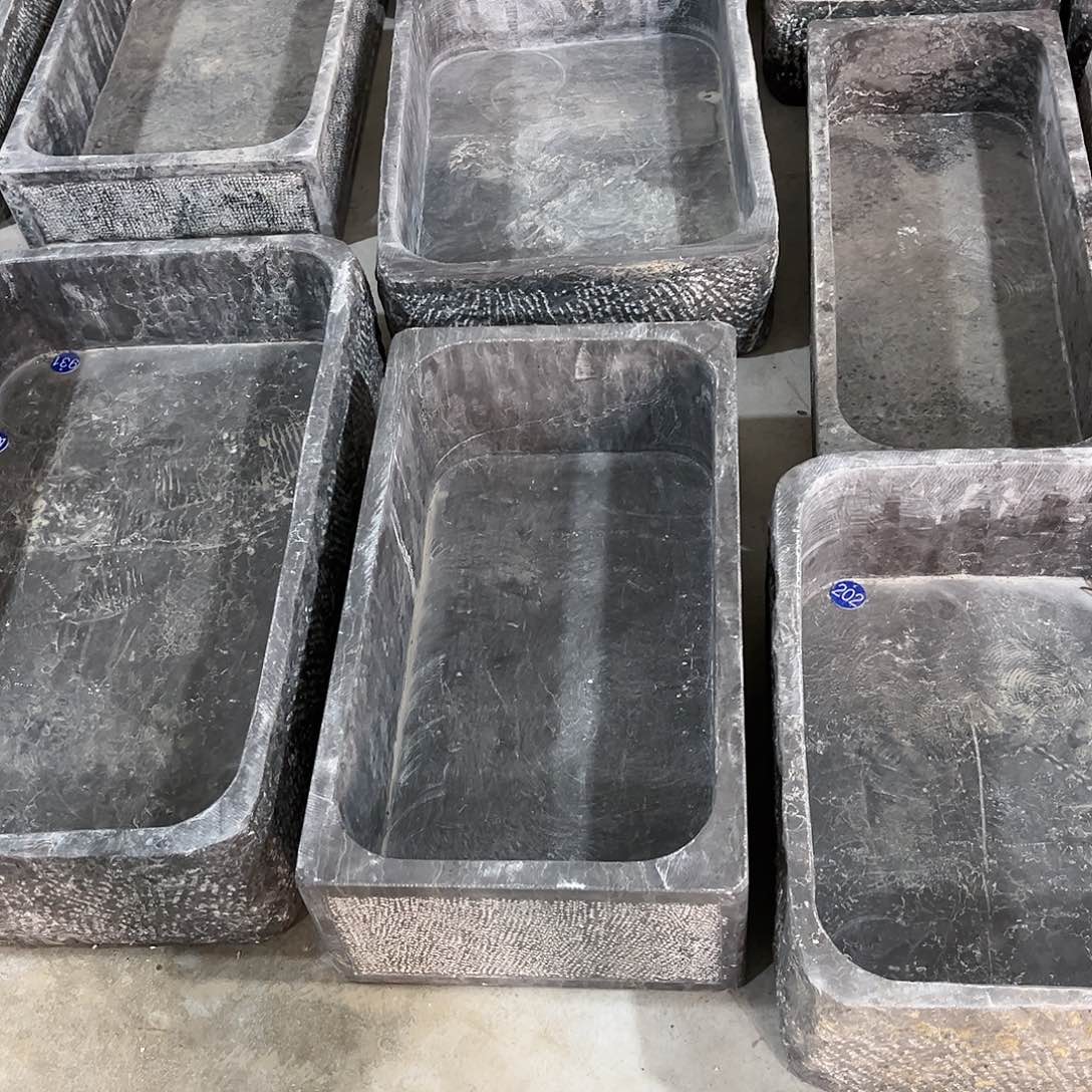 石头天然石头花盆