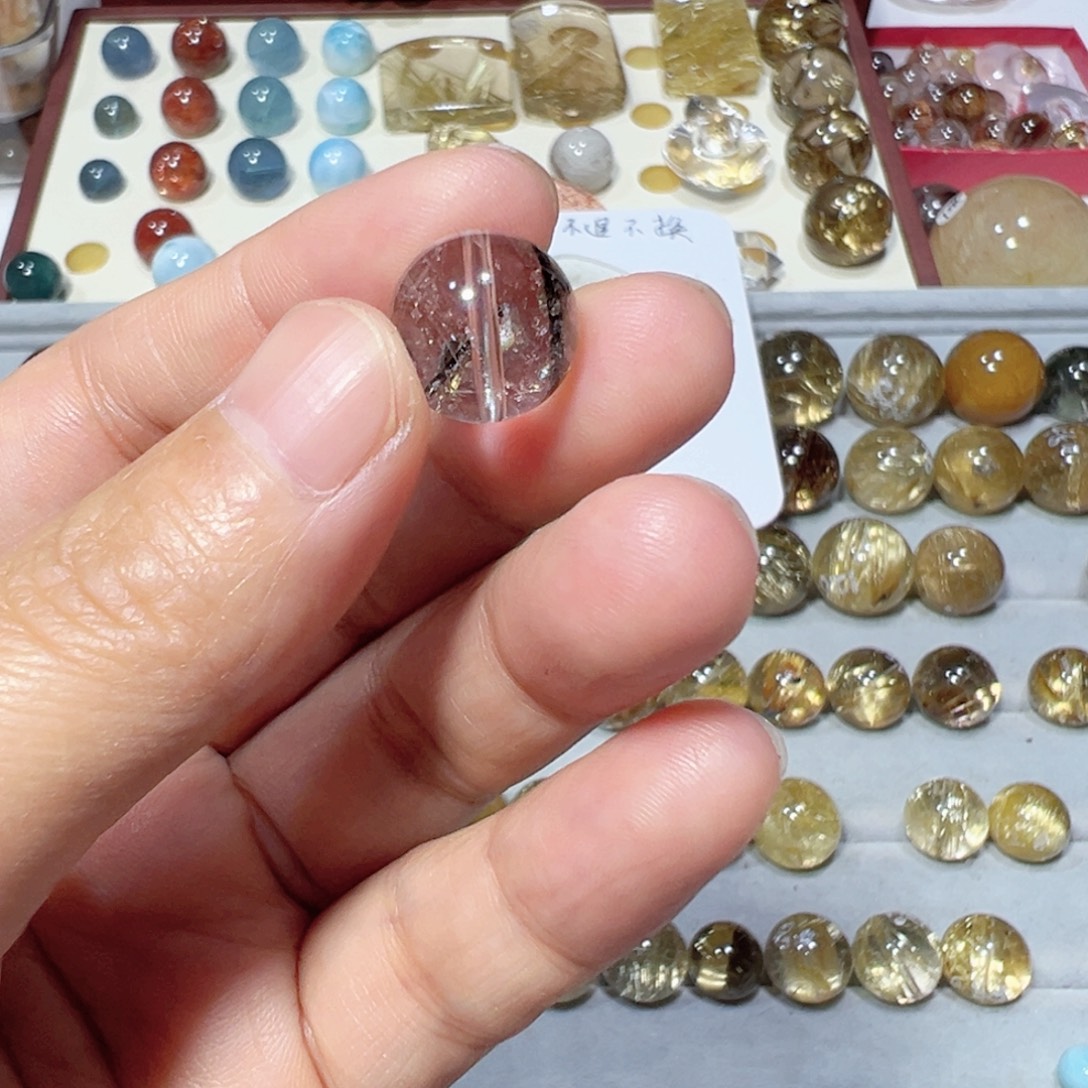 颈饰未镶嵌水晶天然水晶